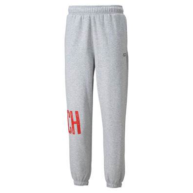 Puma Basketball Playbook Pant "Light Gray Heather"