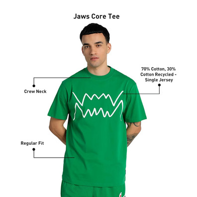 Puma Basketball Jaws Core Tee "Archive Green"