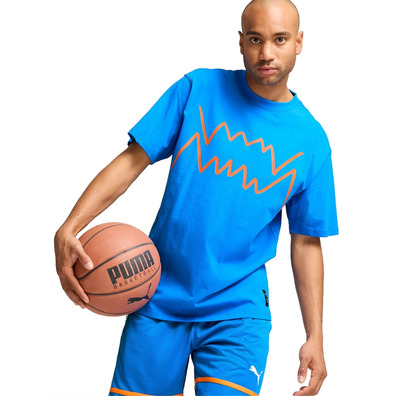 Puma Basketball Jaws Core Tee "Ultra Blue"