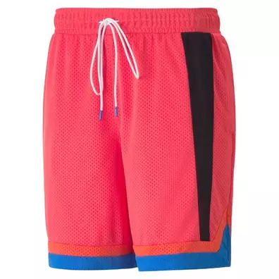 Puma Basketball LaMelo One stripe Short "Hot Coral"