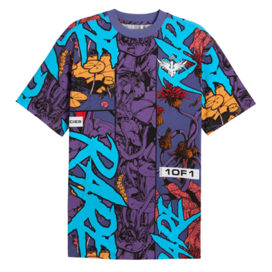 Puma Basketball Melo Phoenix AOP Tee "Blue Crystal"