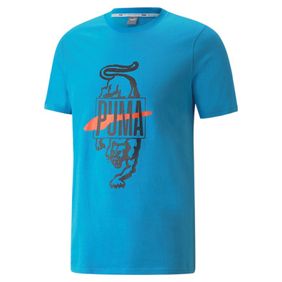 Puma Basketball Qualifier SS Tee "Blue"