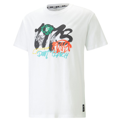 Puma Basketball Showcase Tee "White"