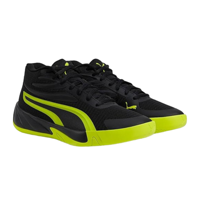 Puma Court Pro Jr. "Black Electric Lima"