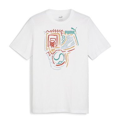 Puma GRAPHICS Year of Sports Tee "White"