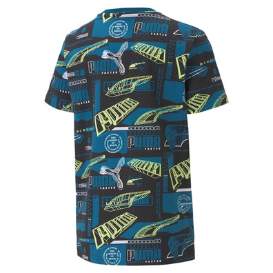 Puma Junior Alpha AOP Tee B