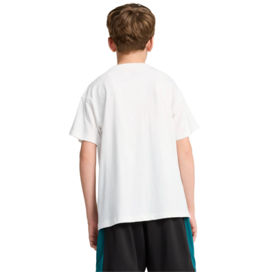 Puma Junior Basketball Winning Shot Tee "White"