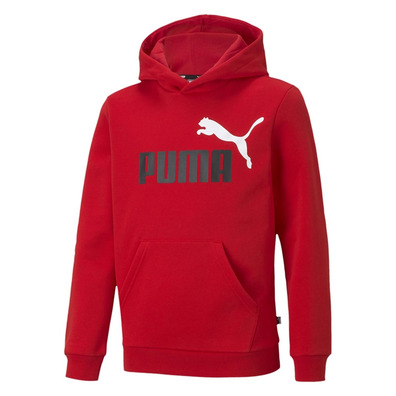 Puma Junior ESS+ 2 Col Big Logo Hoodie