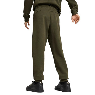 Puma Junior ESS+ 2 Col Logo Pants FL cl B "Dark Olive"