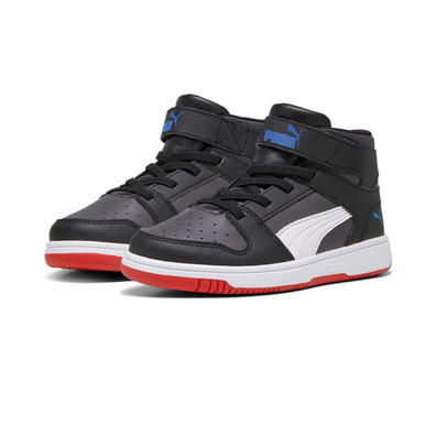 Puma Kids Rebound Layup SL V PS "Black-Racing Blue"