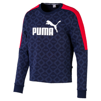 Puma Logo AOP Pack Crew FL