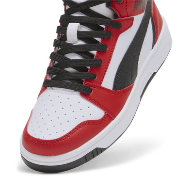 Puma Rebound V6 Mid Jr "For All Time Red"