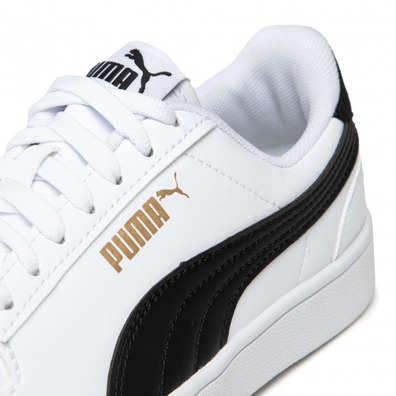 Puma Shuffle Jr "White-Black-Gold"