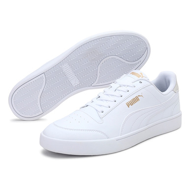 PUMA Shuffle Low "White-Gold"