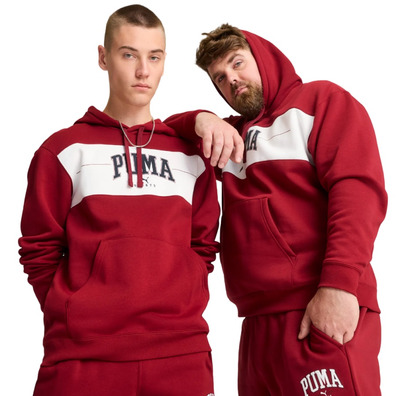 PUMA SQUAD Hoodie FL "Intense Red"