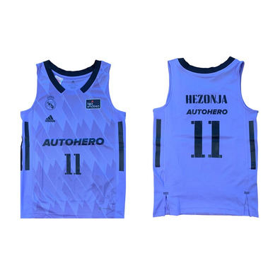 Real Madrid Camiseta Basket Niñ@ 2ª Equipación # 11 HEZONJA #