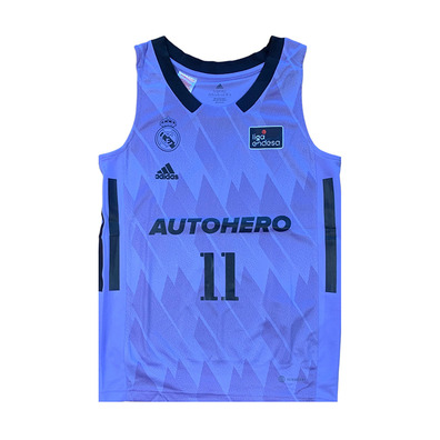 Real Madrid Camiseta Basket Niñ@ 2ª Equipación # 11 HEZONJA #