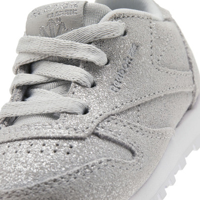 Reebok Classic Leather Infants (Ms-Silver Metallic)