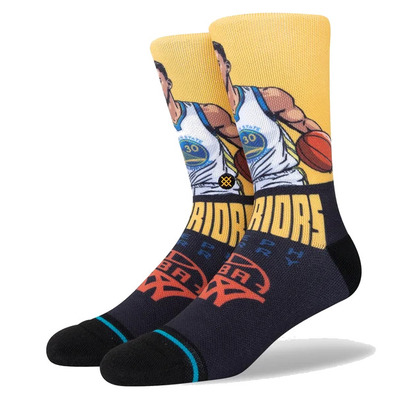 Stance Casual Graded Steph Crew Socks "Gold"