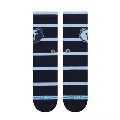 Stance Casual Prep Memphis Grizzlies Crew Socks