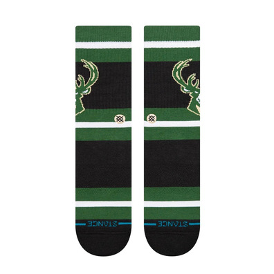 Stance Casual Prep Milwaukee Bucks Crew Socks