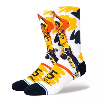 Stance NBA Casual Paint Mitchell Crew Socks