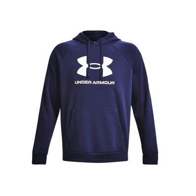 UA Rival Fleece Logo Hoodie "Navy"