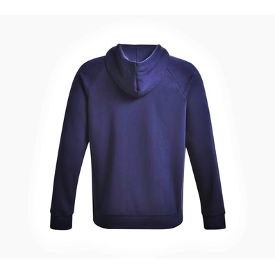 UA Rival Fleece Logo Hoodie "Navy"