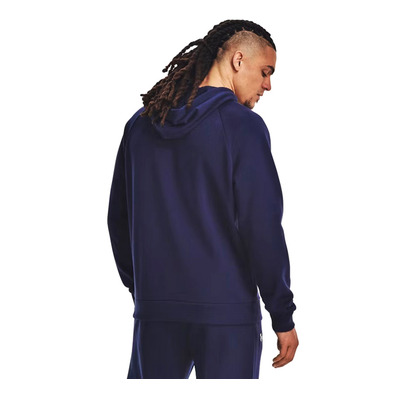 UA Rival Fleece Logo Hoodie "Navy"