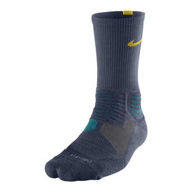 Calcetines Nike Hyper Elite Basket Crew (497/azul/amarillo/verd)