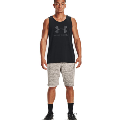 UA Men's Sportstyle Logo Tank "Black"