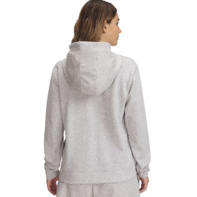 UA Women's Rival Terry Hoodie "Mod Gray Light Heather"