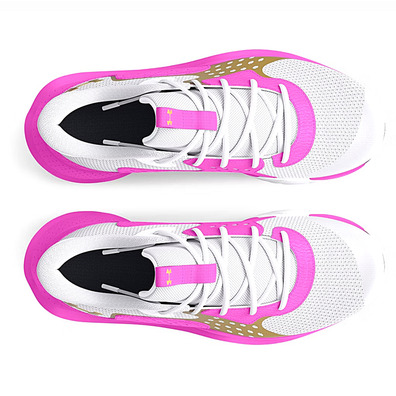 Under Armour GS Jet '23 "White Pink Gold"