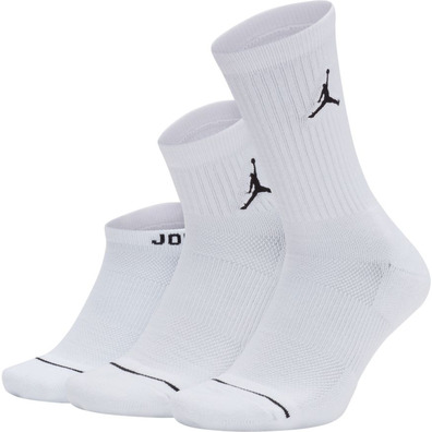 Unisex Jordan Waterfall Socks (3 Pairs)