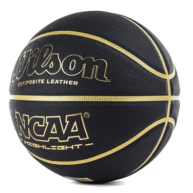 Wilson NCAA Highligth Basketball Ball "Black-Gold" (Size 7)