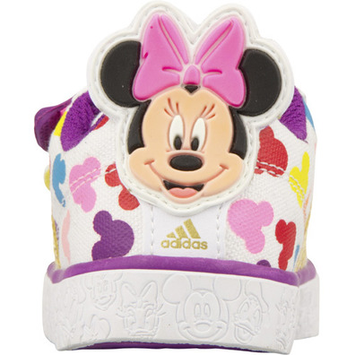 Adidas Disney Mickey and Friends Infant (blanco/malva)