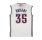 Adidas Camiseta NBA Fanatic Mundial Durant Nº 35 (blanco/gris)