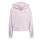 Adidas Girls Future Icons 3-Stripes Full-Zip Hoodie "Clear Pink"