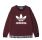 Adidas Originals Mujer Trefoil Swatshirt (maroon)