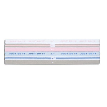 Nike Wide sport bands Assorted 6PK (branco/azul/rosado)