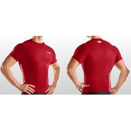 Under Armour Camiseta Compresión Heat Gear (red)