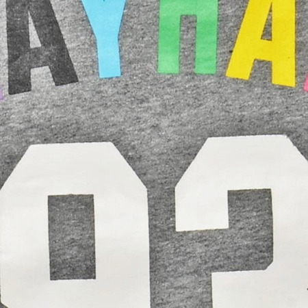 K1X Sudadera Play Hard 93 (gris/blanco/multicolor)