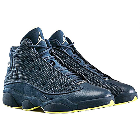 Air Jordan 13 Retro  "Squadron Blue" (405/navy/volt)