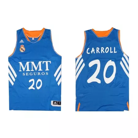 Camiseta Carroll Real Madrid Basket 13/14 (azul/blanco)