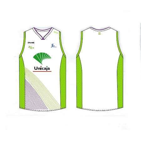 Spalding 2ª Camiseta ACB Replica Unicaja 2013/2014