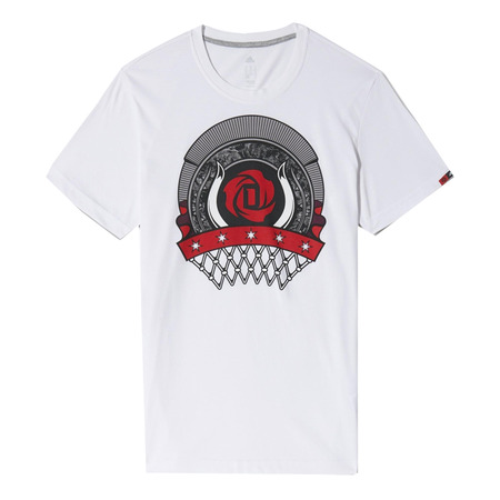 Adidas D-Rose Babge Tee Men´s (white)