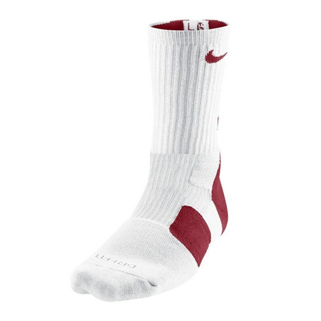 Calcetines Nike Elite 2.0 1 PP (166/blanco/rojo)