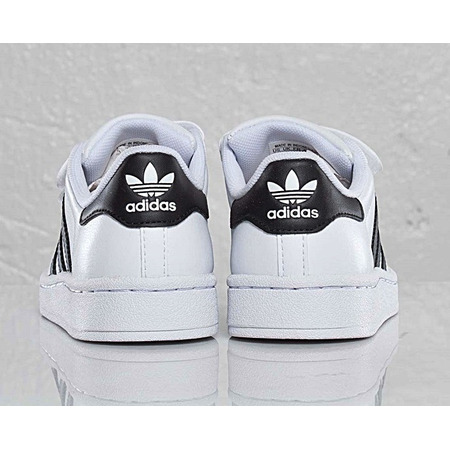 Adidas Superstar 2 CF C (28-35)(branco/preto)