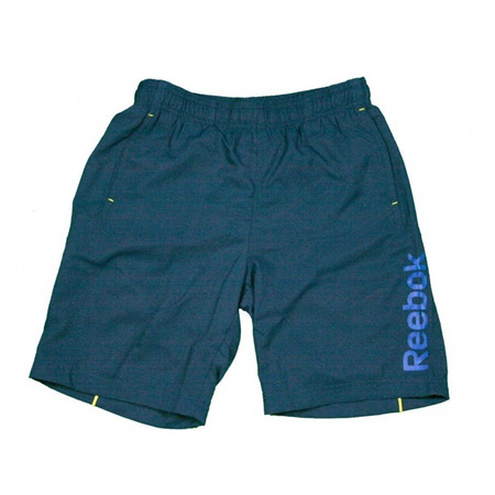 Reebok Short Niño Core Long (azulindustrial)