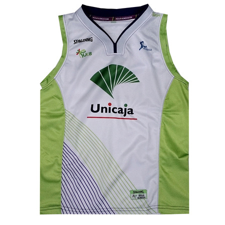 Spalding 2ª Camiseta ACB Replica Unicaja 2013/2014